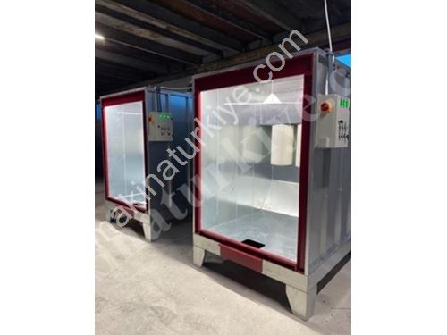 3 Filter Manual Electrostatic Powder Coating Cabin