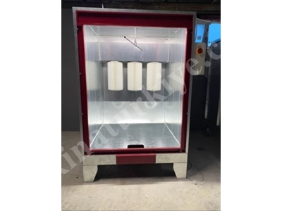 3 Filtreli Manuel Elektrostatik Toz Boya Kabini - 1