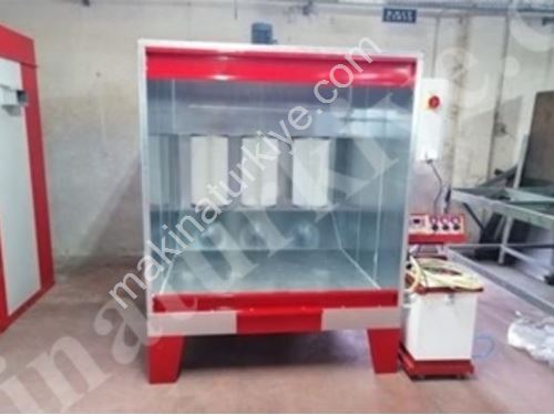 4 Filter Manual Electrostatic Powder Coating Cabin