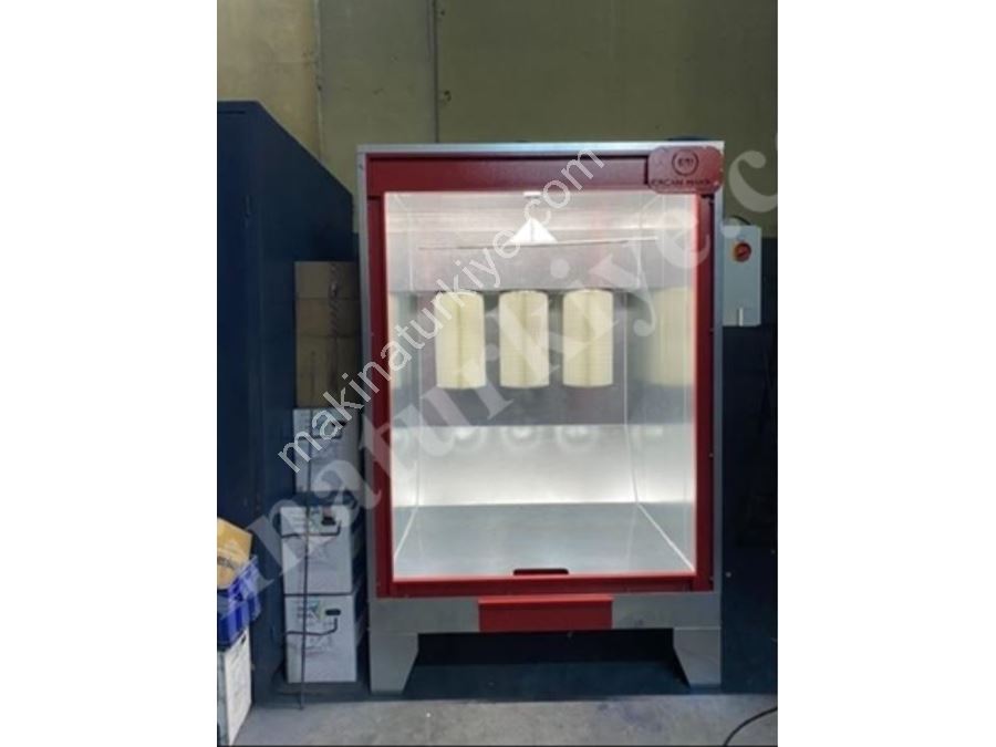 5 Filtreli Manuel Elektrostatik Toz Boya Kabini