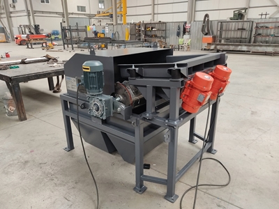 Ø324x1000 mm Ölçülü Kuru Tambur Manyetik Separatör