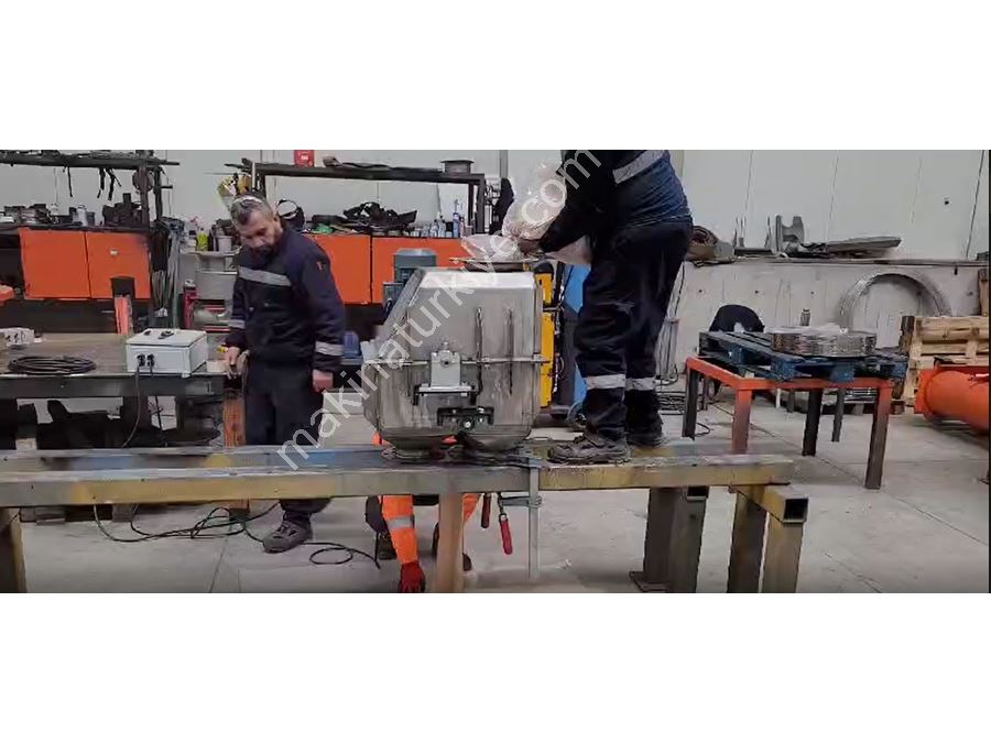 Ø324x350 mm Ölçülü Manyetik Tambur Separatör