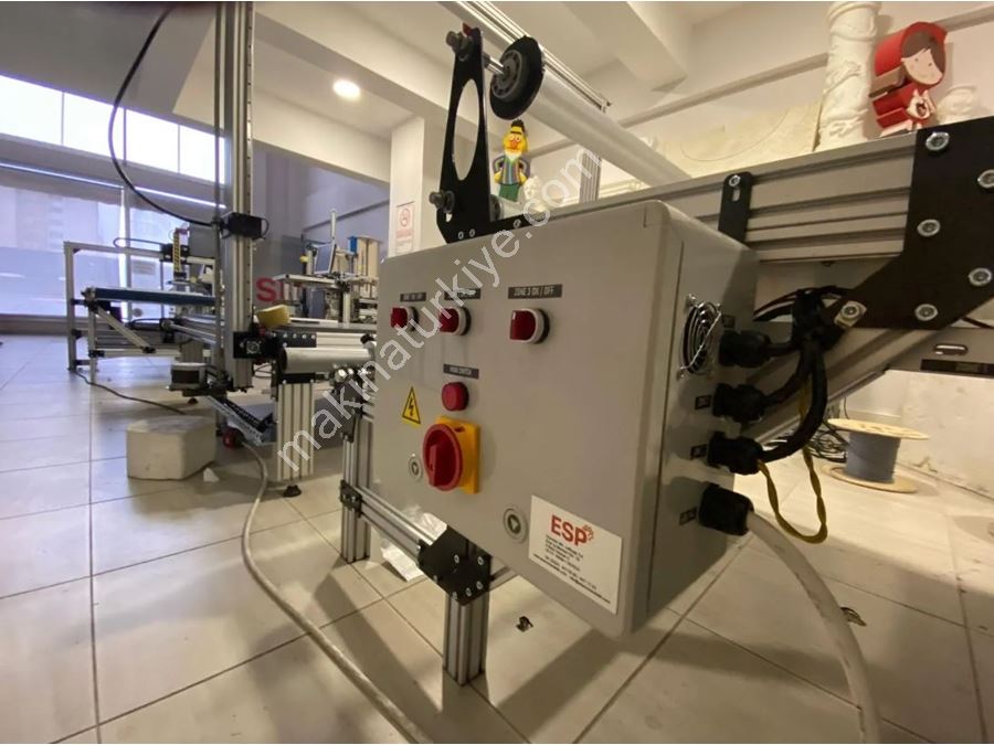 6 Adet İnfrared Isıtıcı Lambalı Laminasyon Makinesi