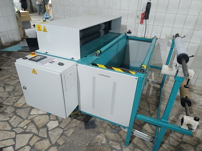 Kumaş Nonwoven Ebatlama Makinesi - 0