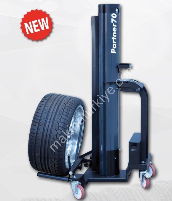 70 Kg Capacity Electric Tire Transport and Lifting Cart