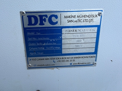 Dfc Дирсек Юварлама Машинасы 2021 Модель 2.Эл - 3