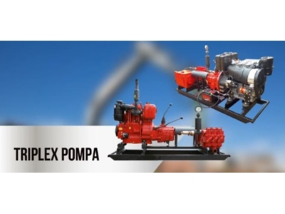 135 Lt/Min 36 PS Doppelzylinder Zuckermotor Dreifach Schlamm Pumpe - 0
