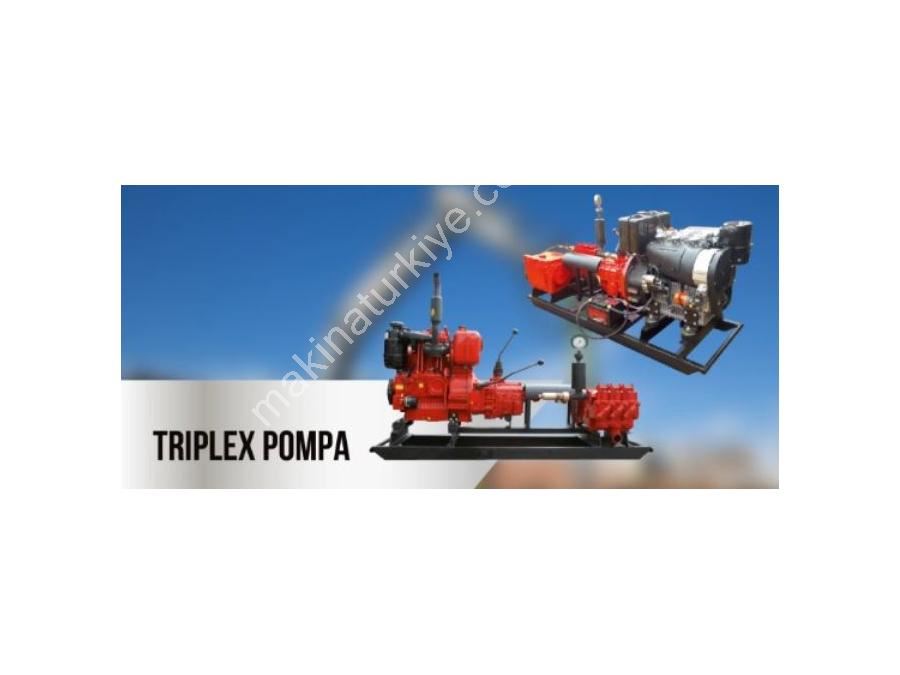 135 Lt/Min 36 PS Doppelzylinder Zuckermotor Dreifach Schlamm Pumpe