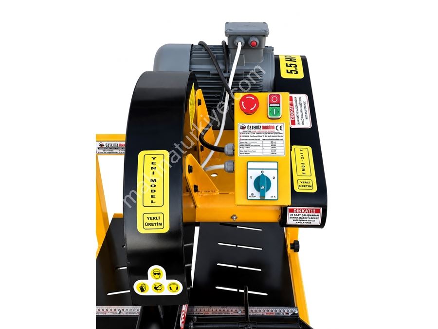 1400 U/min Motor Drehzahl 5,5 PS Motorleistung Gasbeton Schneidemaschine