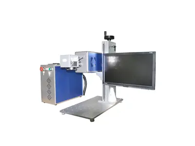 40W CO₂ Carbon Metal Fiber Laser Computerized Marking and Engraving Machine