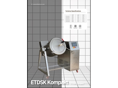 50 Kg Kühlgerät Mariniermaschine für Fleisch - 3