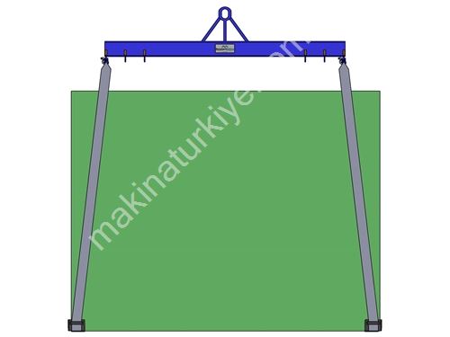 Makine Ebadı Cam Taşıma Halatları (Yerli) Machine-Sized Glass Lifting Straps