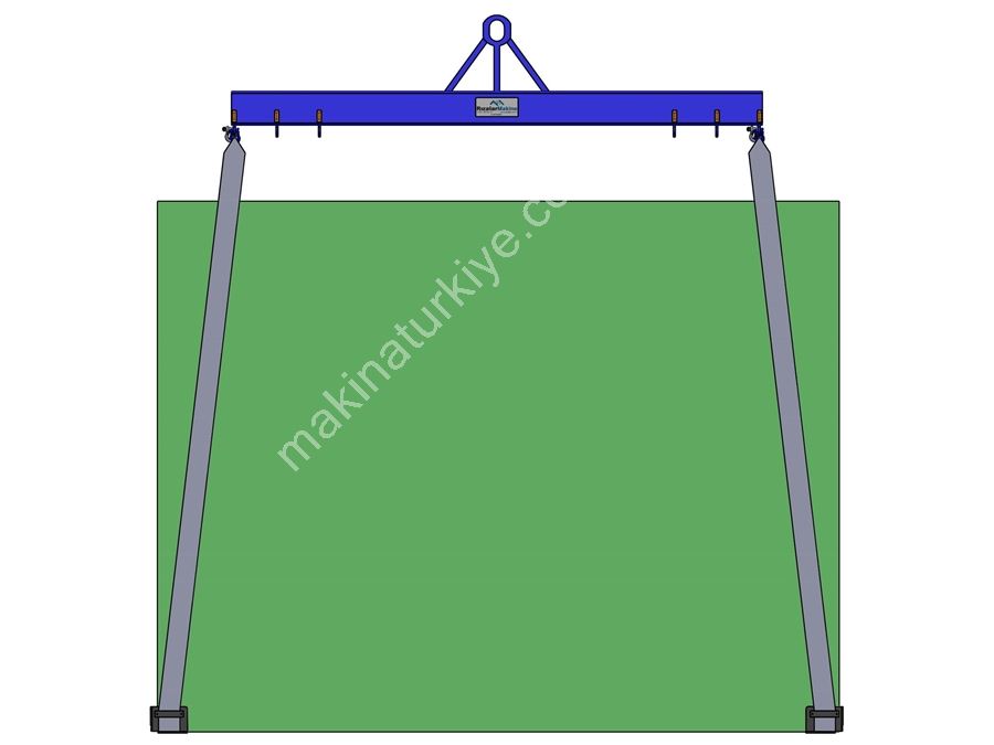 Makine Ebadı Cam Taşıma Halatları (Yerli) Machine-Sized Glass Lifting Straps
