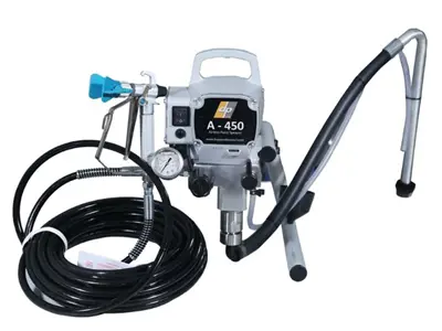 D-PA 450 220 V Çalışma Voltajlı Elektrikli Airless Boya Makinesi