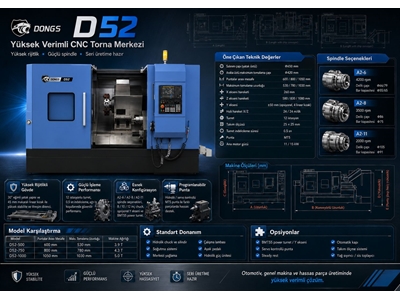 High Efficiency CNC Lathe Machine Center - 1