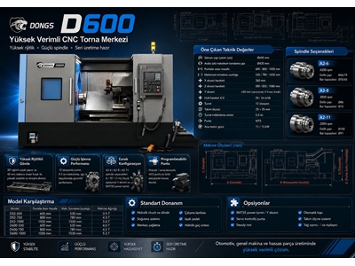 12 Station CNC Lathe Machine Center - 1
