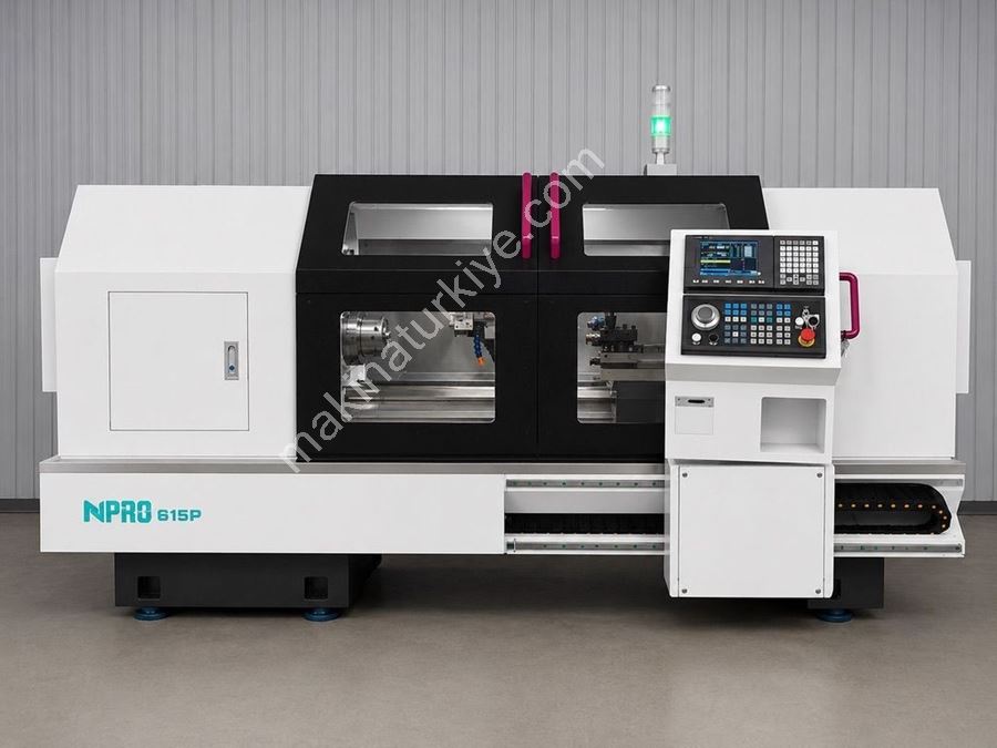 NPRO D15P Düz Banko Cnc Torna