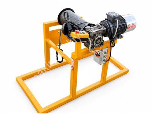 500 Kg Maximum Lifting Capacity Gear Reducer Ground Hoist