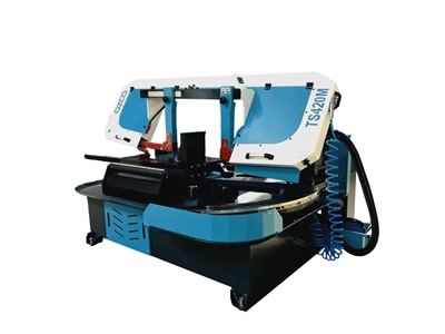 TS420m Halbautomatische Bandsäge (Schrägschnitt)