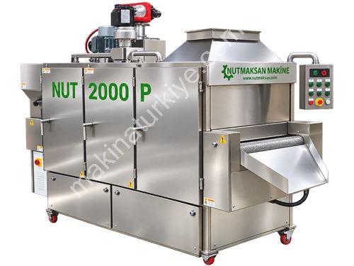 45-120 Kg / Hour Nut Roasting Machine