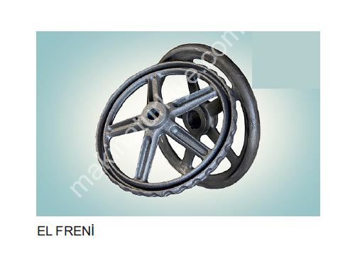 El Freni Döküm Vagon Fren Çarkı