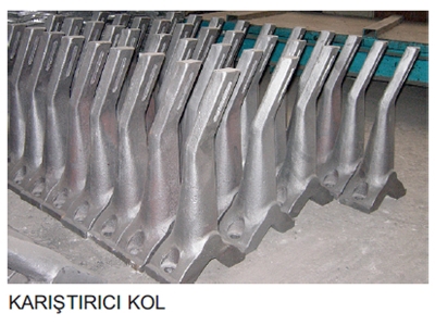  Beton Ve Asfalt Mikseri Karıştırıcı Kolu