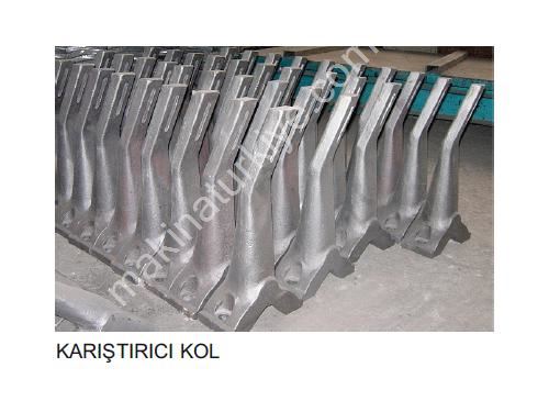  Beton Ve Asfalt Mikseri Karıştırıcı Kolu