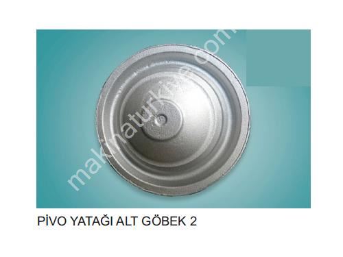 Pivot Yatağı Alt Göbek | Demiryolu Vagon Pivot Yatağı Alt Göbeği |Tren Ve Konteyner Vagonu Yedek