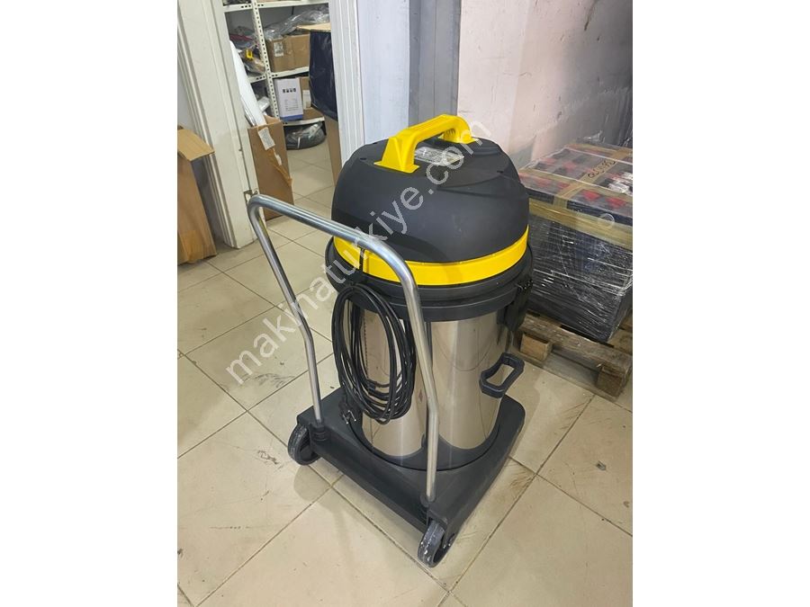 Mazzıonı - 3 Motorlu Endüstriyel Tip Islak&Kuru Vakum Makinesi