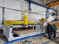 5 Eksen Cnc Köprü Kesme Makinesi