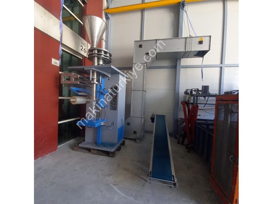 Revizyonu Yapılmış Temiz Dikey Paketleme Ve Dolum Makinesi