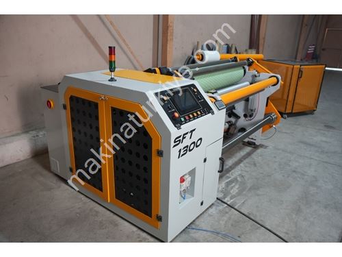SFT - 1300 Tambur Oberwickelspulen Schneidemaschine