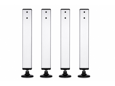 Aluminiumfüße vom Hersteller - 4 Stück - 0
