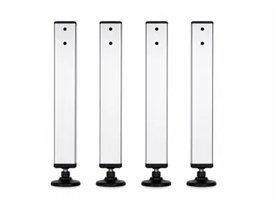 Aluminiumfüße vom Hersteller - 4 Stück