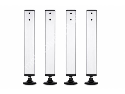 Aluminiumfüße vom Hersteller - 4 Stück