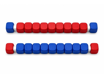 Hersteller Tischfußball Zählperlen-Set ( Blau-Rot )