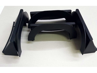 Manufacturer's Foosball Table Castle Plastic - 2 Pieces - 2