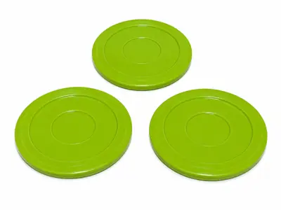 Air Hockey Table Discs - 3 Pieces
