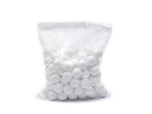 Balle de Baby-foot Couleur Blanche - 30 Pièces