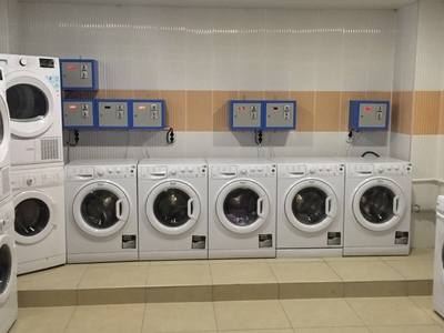 Parayla Çalışan Çamaşır Makinesi Otomatı - 1