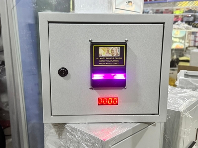 Kağıt Para İle Çalışan Çamaşır Makinesi Otomatı - 12