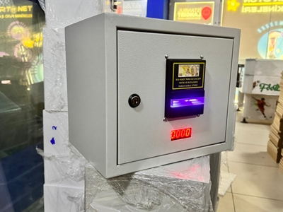 Kağıt Para İle Çalışan Çamaşır Makinesi Otomatı - 10