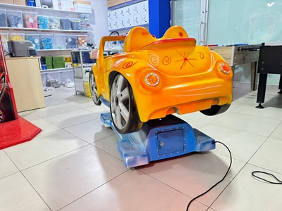 Fiber Rocking Coin Car - Children's Game Machine - 7