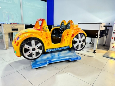 Fiber Rocking Coin Car - Children's Game Machine - 4