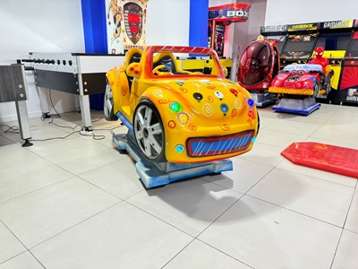 Fiber Rocking Coin Car - Children's Game Machine - 2