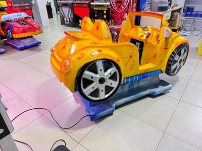 Fiber Rocking Coin Car - Children's Game Machine - 8