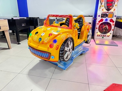 Fiber Rocking Coin Car - Children's Game Machine - 13
