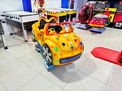 Fiber Rocking Coin Car - Children's Game Machine - 12