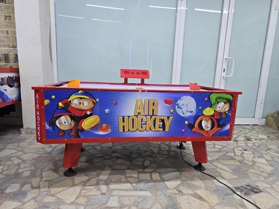 Luxus Modell Air Hockey Tisch für Kinder - Kids Air Hockey - 9
