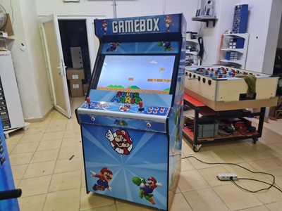 Blue Dizayn Spielbox Arcade Maschine - Mehrspielige 82 Bildschirm Atari Maschine - 1